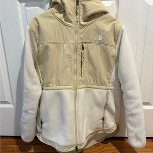 The North Face women’s Cream and Tan Jacket